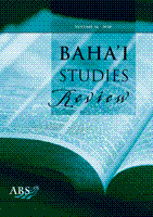 image of Baha'i Studies Review